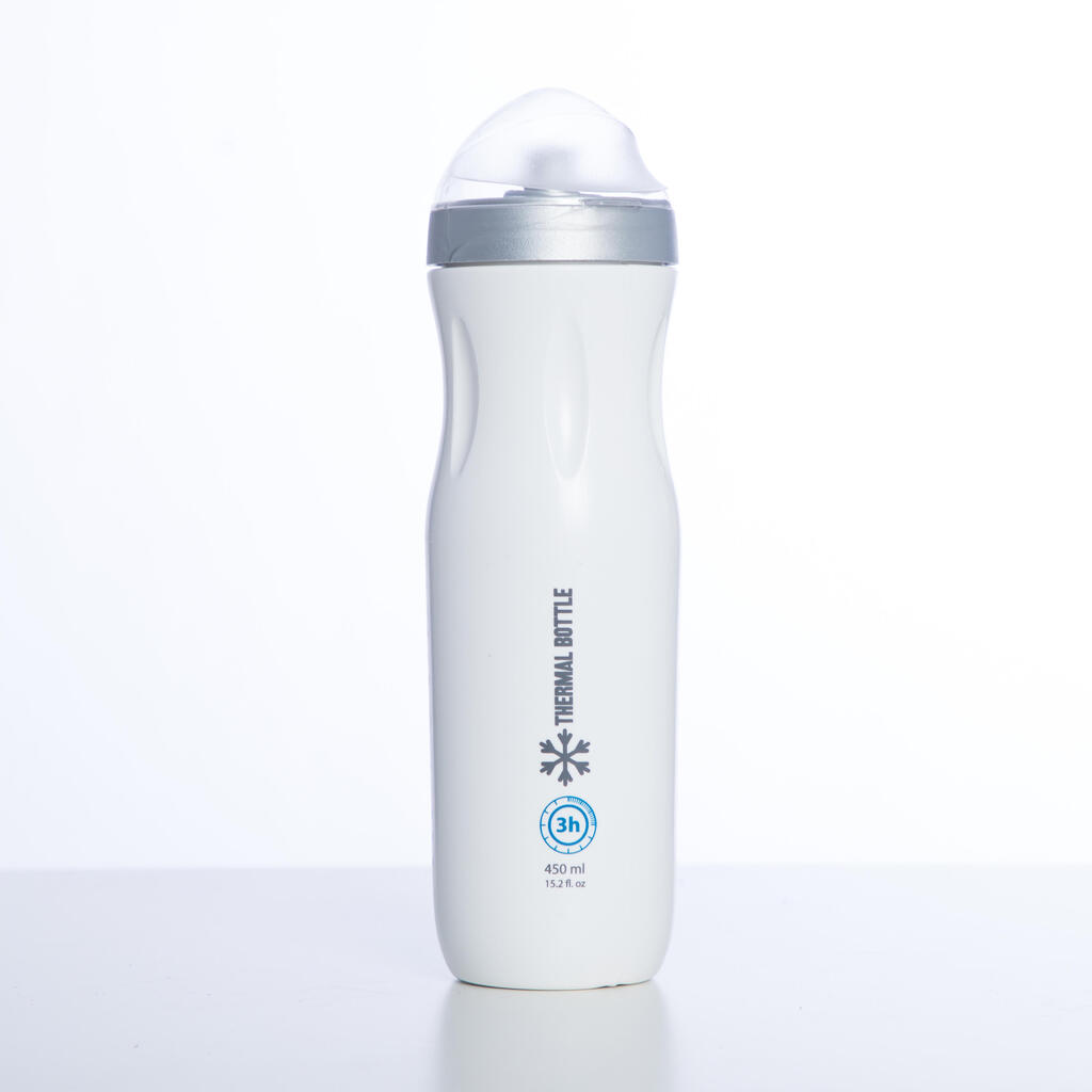 Bidon sport isotherme blanc 450 ml